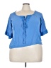 Unbranded Blue Short Sleeve T-Shirt Size 4X - photo 1