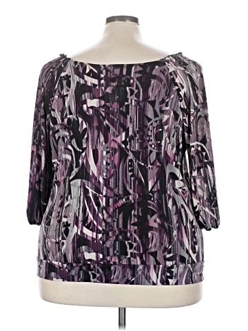 Claudia Richard 3/4 Sleeve Blouse (view 2)