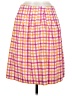 Talbots Checkered-gingham Pink Casual Skirt Size 6 - photo 1