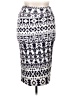 Bobeau Print White Casual Skirt Size XL - photo 1