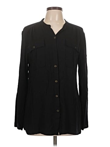 Just Fab Long Sleeve Blouse (view 1)