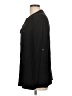 Just Fab 100% Viscose Black Long Sleeve Blouse Size L - photo 5