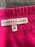 Sincerely Jules Solid Pink Shorts Size M - photo 3