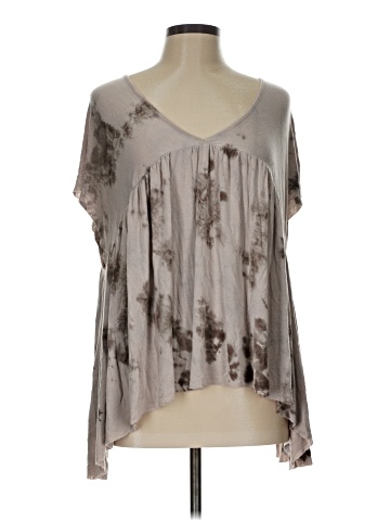 American Eagle Outfitters Short Sleeve Blouse (view 1)