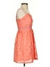 Bailey Blue 100% Polyester Chevron-herringbone Orange Cocktail Dress Size M - photo 4
