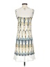 Unbranded Print Ivory Casual Dress Size S - photo 2