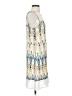Unbranded Print Ivory Casual Dress Size S - photo 4
