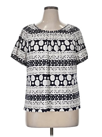 Rebecca Malone Short Sleeve Blouse (view 1)