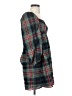 J.Crew Plaid Green Casual Dress Size 00 - photo 4