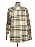 Weatherproof Plaid Ivory Long Sleeve Button-Down Shirt Size M - photo 2