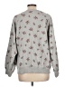 Assorted Brands Floral Gray Pullover Sweater Size L - photo 2