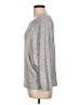 Sadie & Sage Metallic Silver Pullover Sweater Size L - photo 5