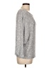 Sadie & Sage Metallic Silver Pullover Sweater Size L - photo 4