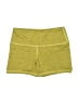 Fleo Solid Yellow Athletic Shorts Size M - photo 1