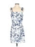 Maurices 100% Polyester Floral Blue Casual Dress Size S - photo 1