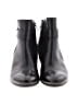 Ecco 100% Leather Black Ankle Boots Size EU 37 - photo 2