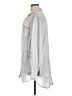 Holding Horses Silver Long Sleeve Blouse Size L - photo 5