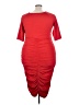 POSESHE Red Cocktail Dress Size 3X - photo 2