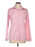 Unbranded Stripes Pink Long Sleeve Blouse Size L - photo 1