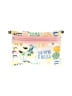 Assorted Brands Print Yellow Pink Clutch One size - photo 1