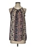 Olive and Oak 100% Polyester Purple Sleeveless Blouse Size S - photo 1