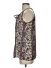 Olive and Oak 100% Polyester Purple Sleeveless Blouse Size S - photo 5