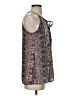 Olive and Oak 100% Polyester Purple Sleeveless Blouse Size S - photo 4