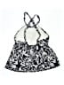 Assorted Brands Print Gray Swimsuit Top Size M - photo 2