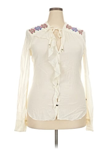 Dept. Long Sleeve Blouse (view 1)
