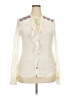 Dept. Ivory Long Sleeve Blouse Size XXL - photo 1