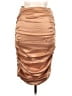 Naked Wardrobe Solid Tan Formal Skirt Size XL - photo 1