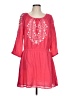 Unbranded Pink Casual Dress Size L (estimated) - photo 1