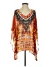 Chico's Orange Kimono Size Sm - Med - photo 1