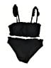 Inmocean Solid Black Two Piece Swimsuit Size S - photo 1