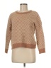 Ganni Chevron-herringbone Tan Pullover Sweater Size M - photo 1