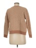 Ganni Chevron-herringbone Tan Pullover Sweater Size M - photo 2
