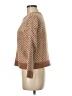 Ganni Chevron-herringbone Tan Pullover Sweater Size M - photo 5