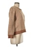 Ganni Chevron-herringbone Tan Pullover Sweater Size M - photo 4