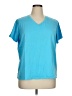 Lands' End 100% Cotton Blue Active T-Shirt Size XL - photo 1