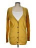 Faded Glory 100% Polyester Yellow Cardigan Size L - photo 1