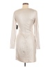Guess Metallic Silver Cocktail Dress Size 6 - photo 2