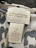 Chico's Animal Print Brown Casual Dress Size Lg (2) - photo 7