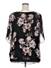 Shein Curve 100% Polyester Black 3/4 Sleeve Blouse Size 20 Plus (4) - photo 2