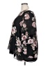 Shein Curve 100% Polyester Black 3/4 Sleeve Blouse Size 20 Plus (4) - photo 5