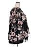 Shein Curve 100% Polyester Black 3/4 Sleeve Blouse Size 20 Plus (4) - photo 4
