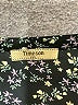 Timeson 100% Polyester Floral Black 3/4 Sleeve Blouse Size XXL - photo 7