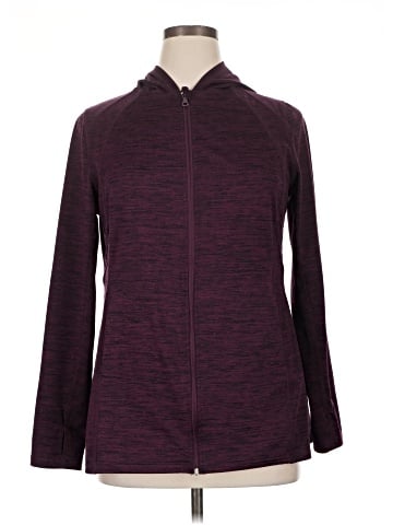 Lane Bryant Outlet Zip Up Hoodie (view 1)