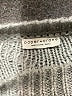 Paper Crane 100% Polyester Solid Gray Pullover Sweater Size S - photo 7