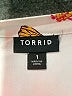 Torrid 100% Polyester Hearts Pink 3/4 Sleeve Blouse Size 1X Plus (1) - photo 7