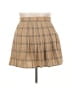 Unbranded 100% Polyester Plaid Tan Casual Skirt Size XXL - photo 2
